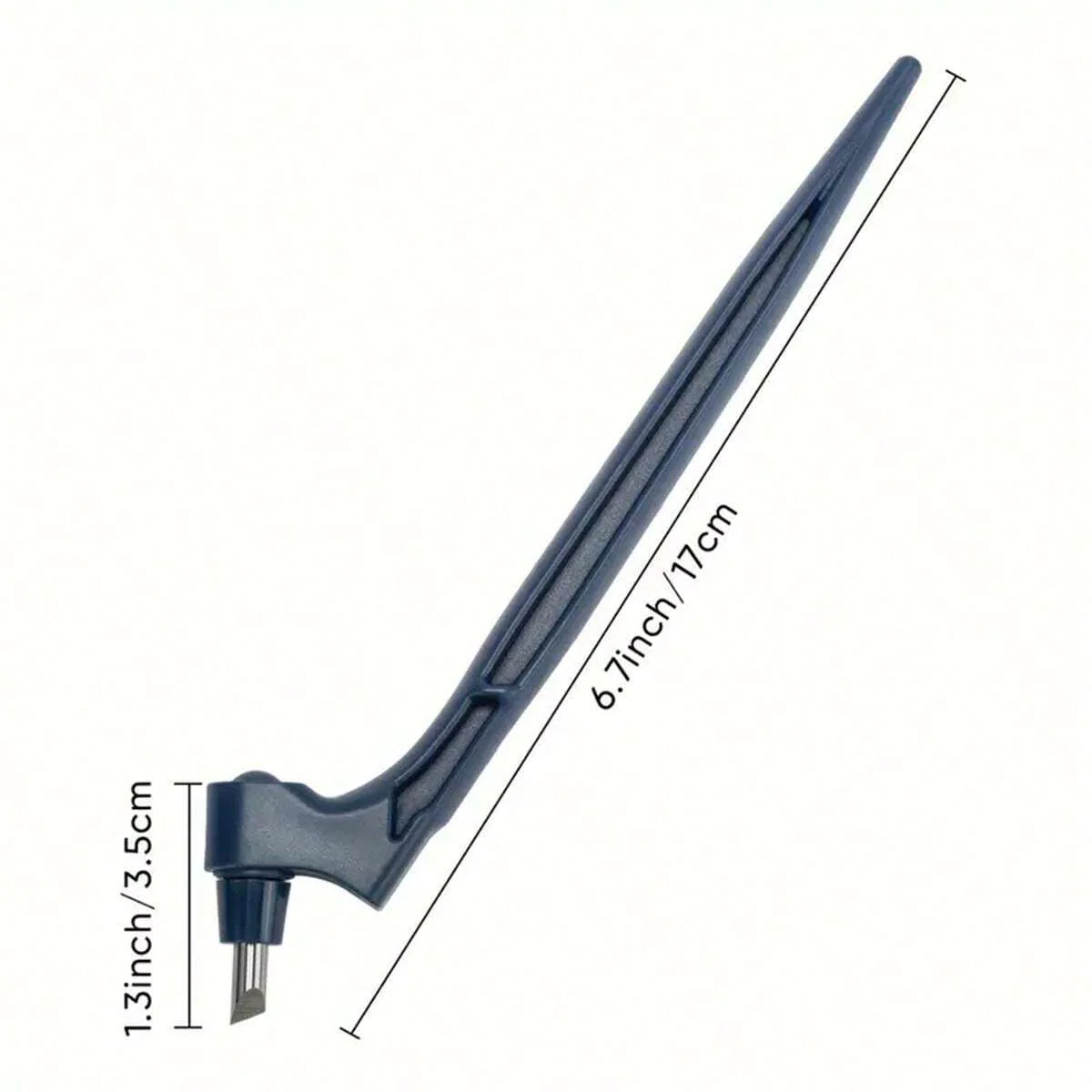 360° Rotating Craft Knife with Triangle Ruler - Precision Cutting Tool for Paper Crafts, Stencils & Vinyl - Image 8
