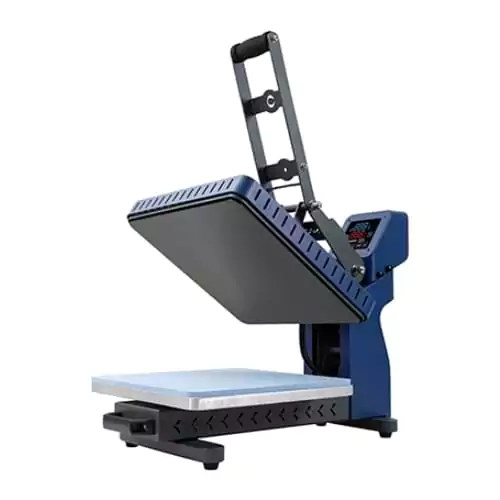 BestSub Automatic Flat Heat Press – 40 x 60cm / Seychelles Blue - Image 6