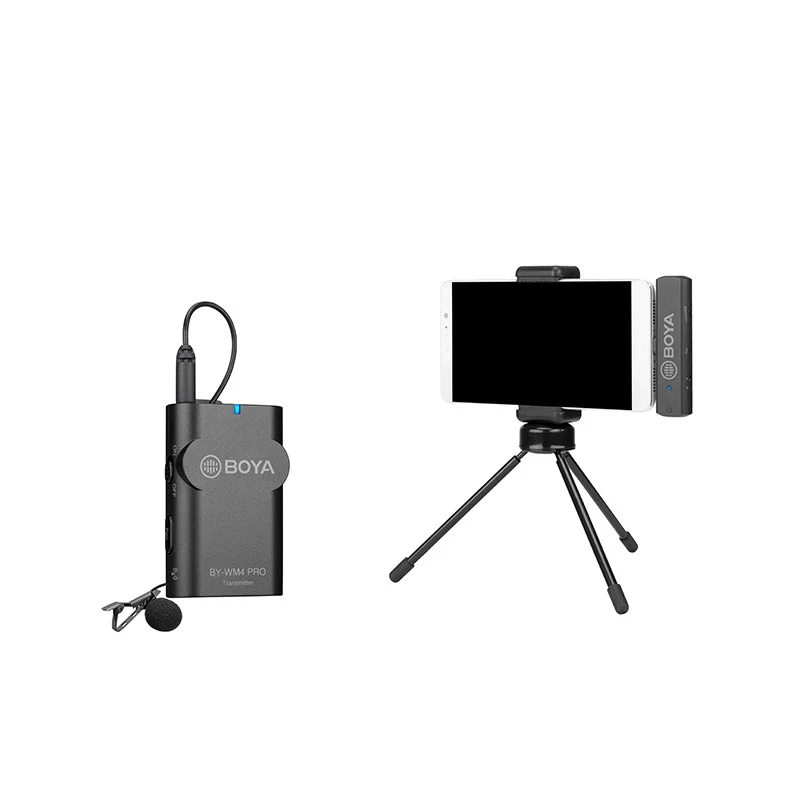 BOYA 2.4 GHz Wireless Microphone System for Versatile Audio – Black - Image 6