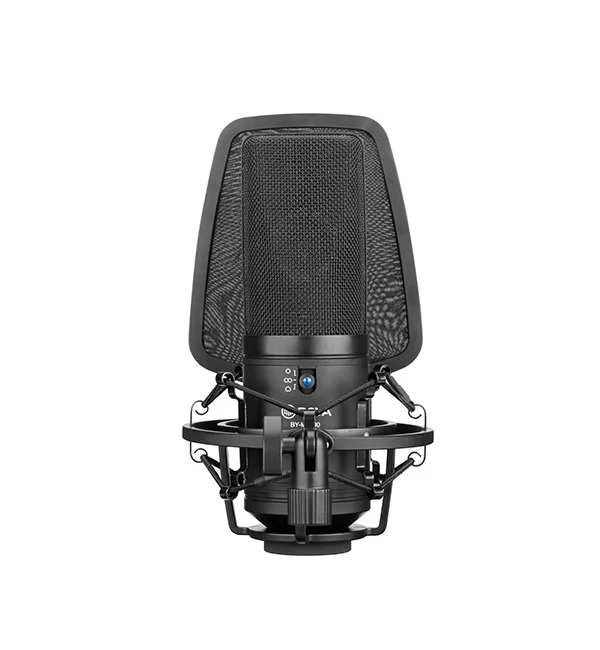 BOYA Large Diaphragm Condenser Microphone – Black - Image 3