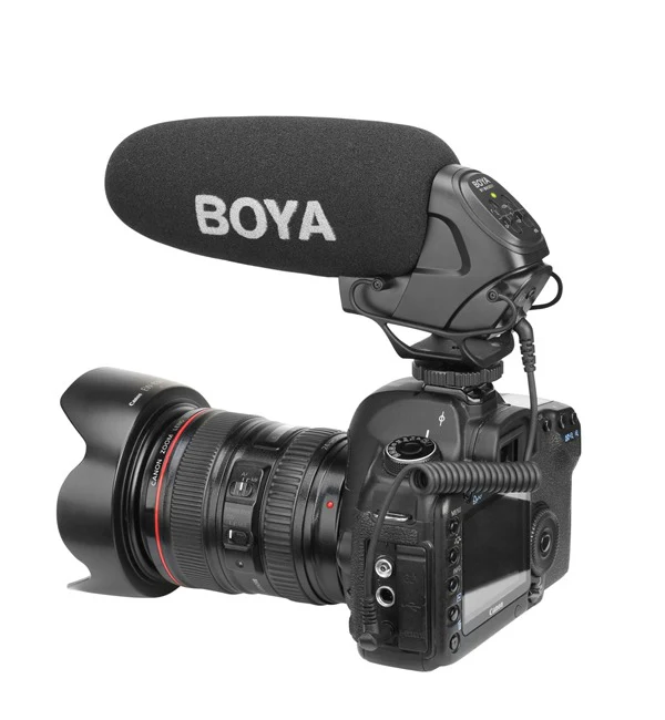 BOYA Super-Cardioid Shotgun Microphone – Black - Image 4