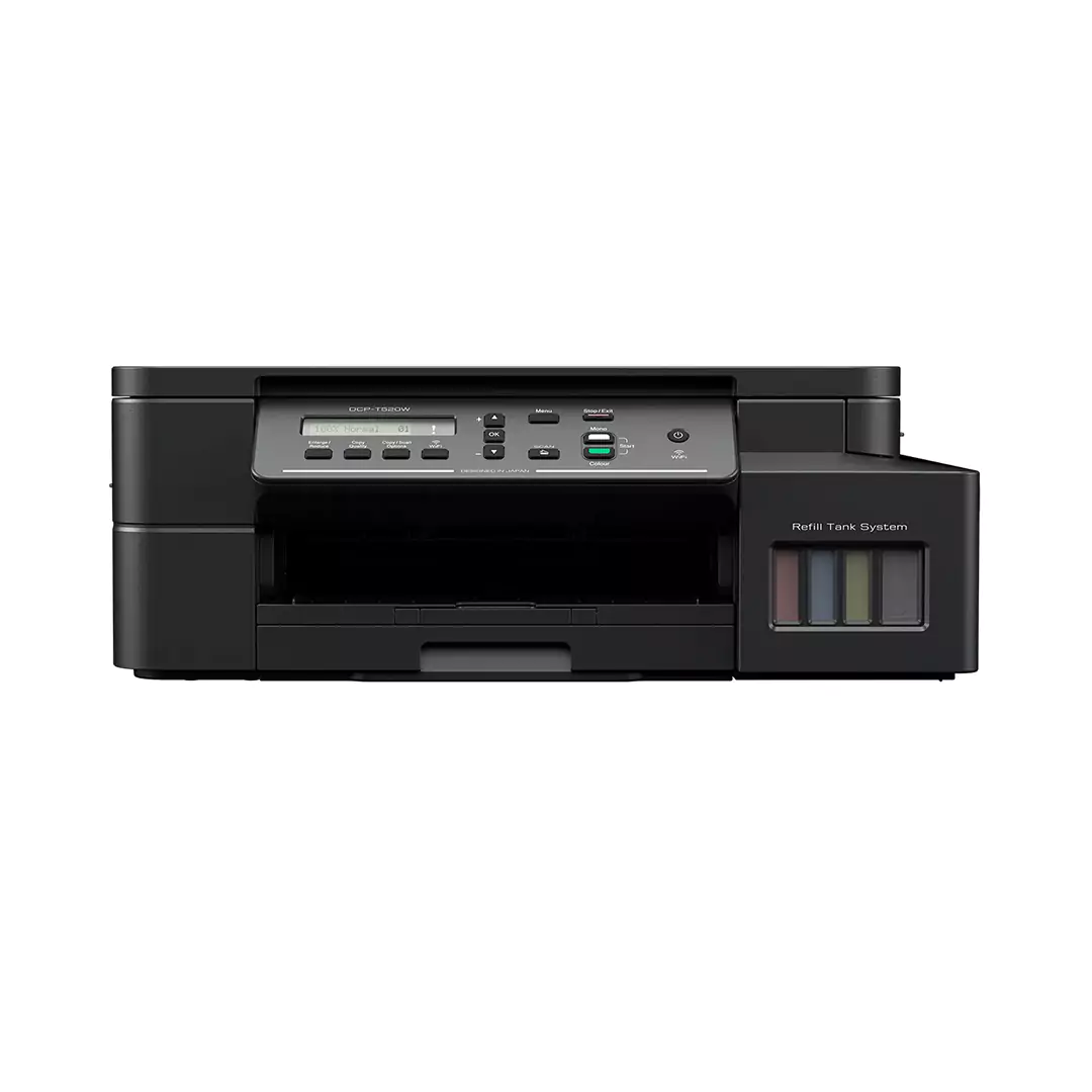 Brother Ink Tank DCP-T520W AIO - 17ipm / 6000dpi / A4 / USB / Wi-Fi Direct / Color Inkjet - Printer - Image 2