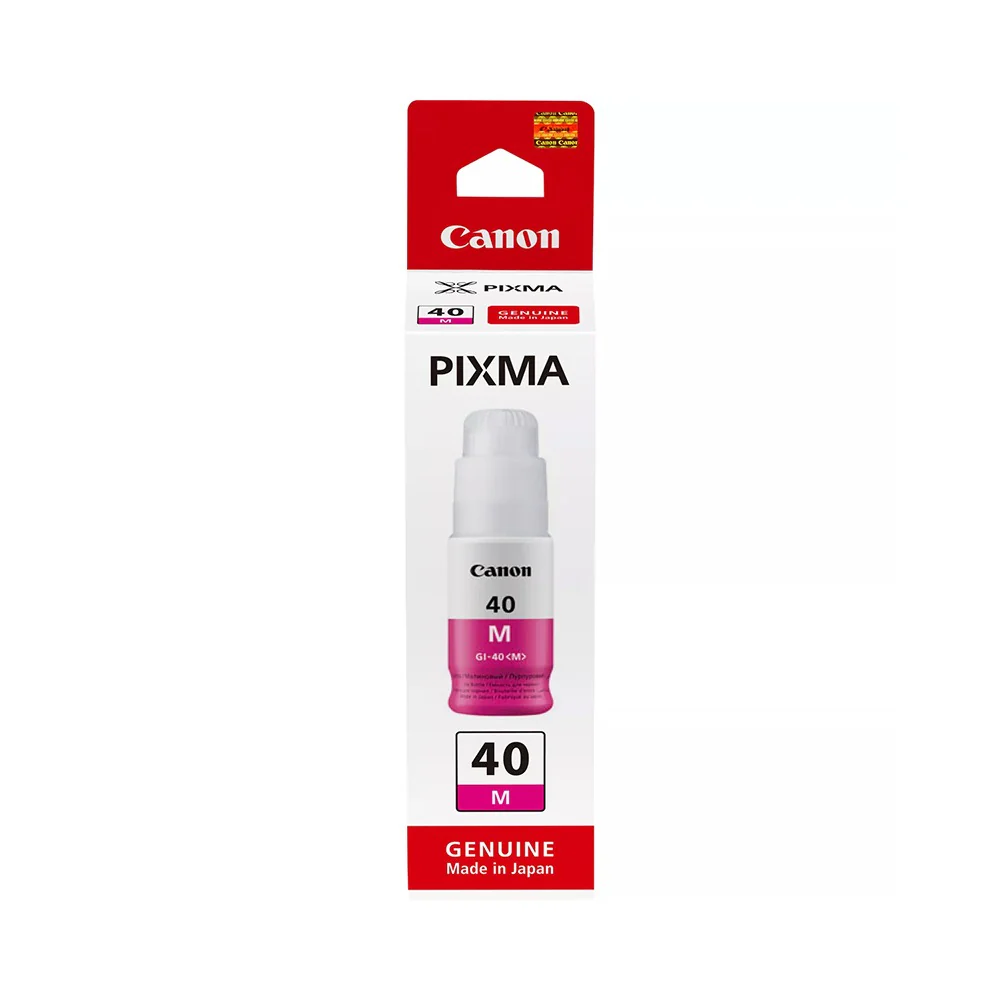 Canon GI-40 Ink Bottle – 7.7K Pages/ Magenta Color/ Ink Bottle - Image 2