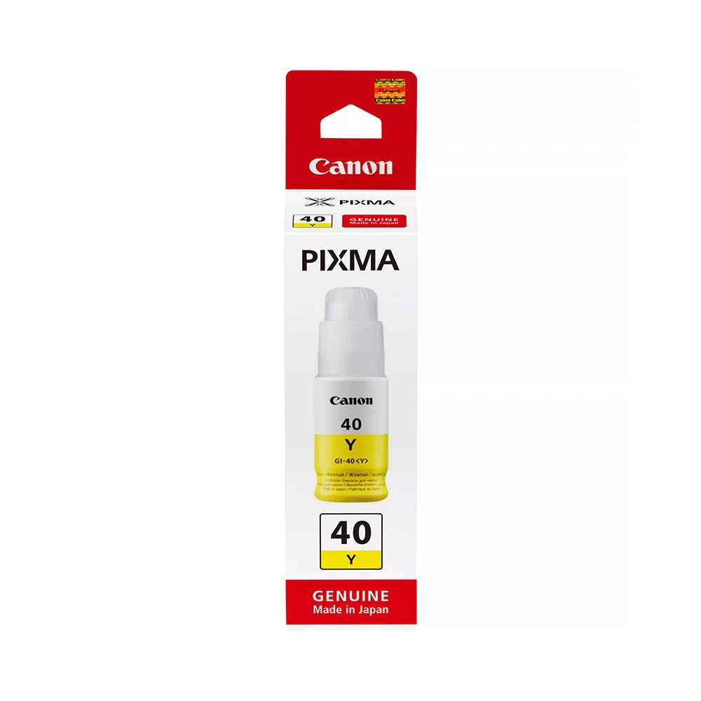 Canon GI-40 Ink Bottle – 7.7K Pages/ Yellow Color/ Ink Bottle - Image 2
