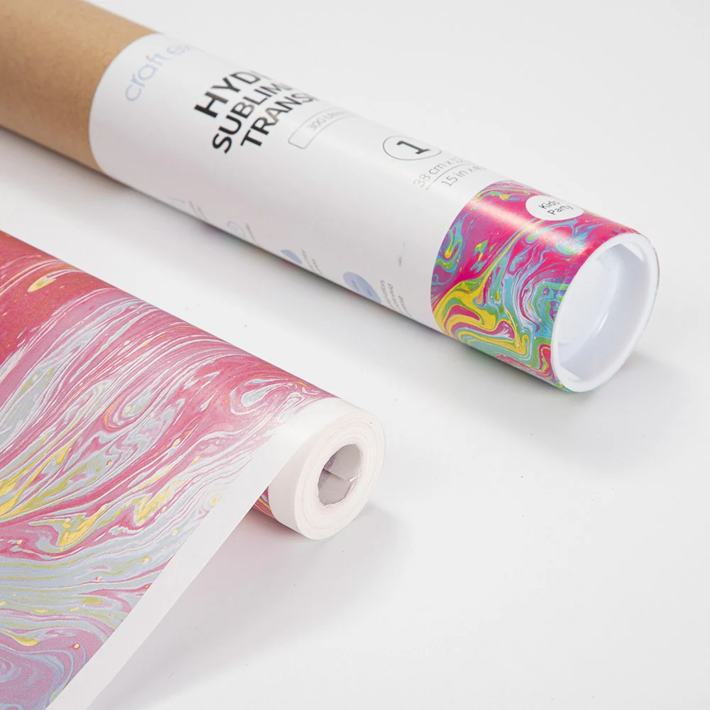 Craft Express 3D Hydro Sublimation Transfer – 15in x 40ft / Kids Party Design - Image 3
