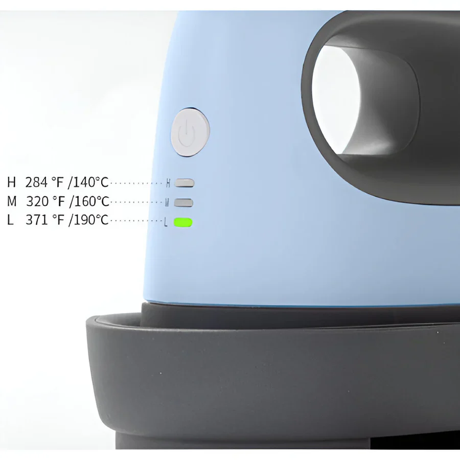 Craft Express Eco Mini Heat Press – 5.8x9cm / Light Blue - Image 3