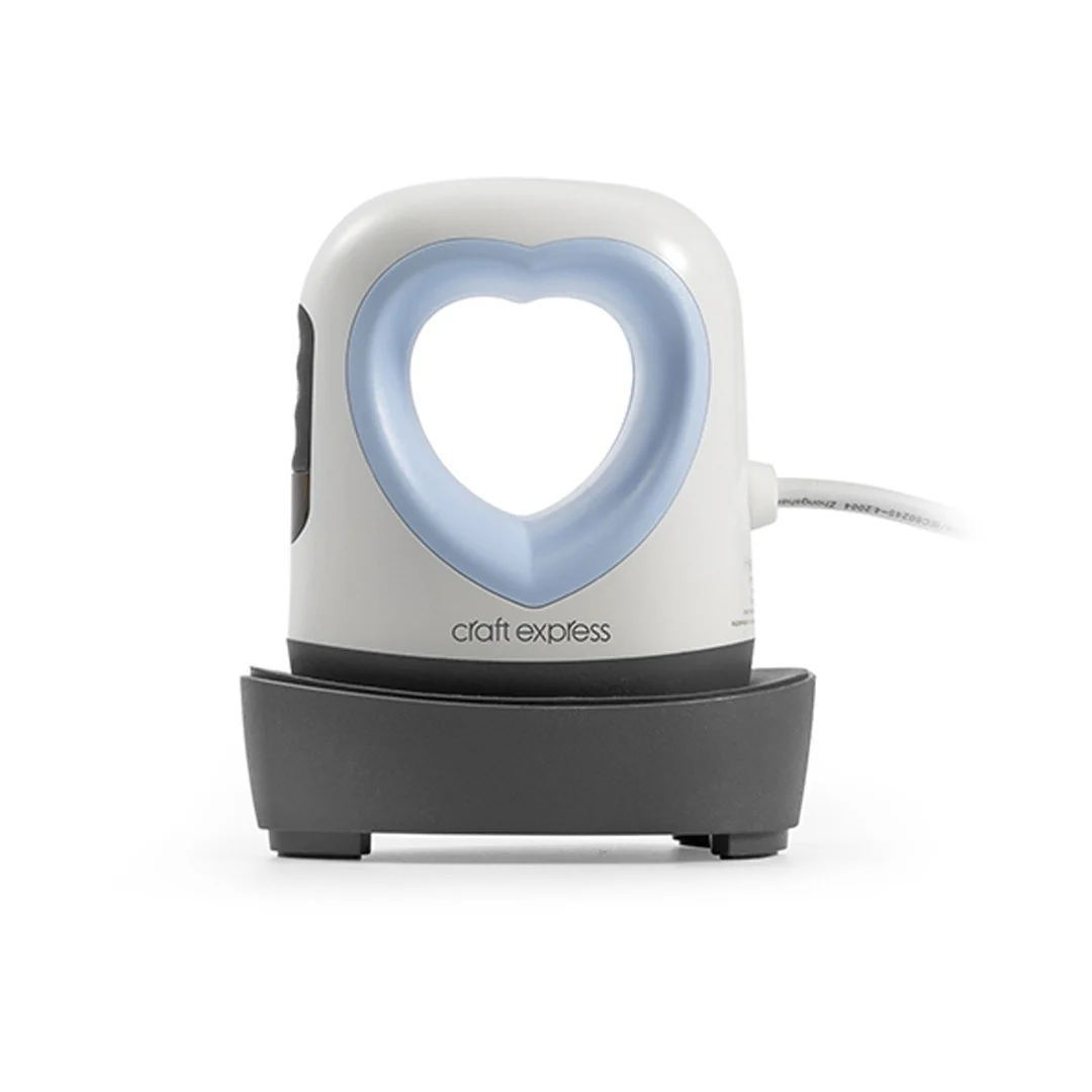 Craft Express Mini Heat Press – 5.8 x 9 cm / Light Blue - Image 3