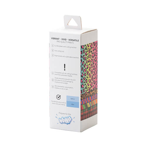 Craft Express Sublimation Transfer Sheet Package B – 6 Designs / 4.5 x 12 Inch Sheets - Image 8