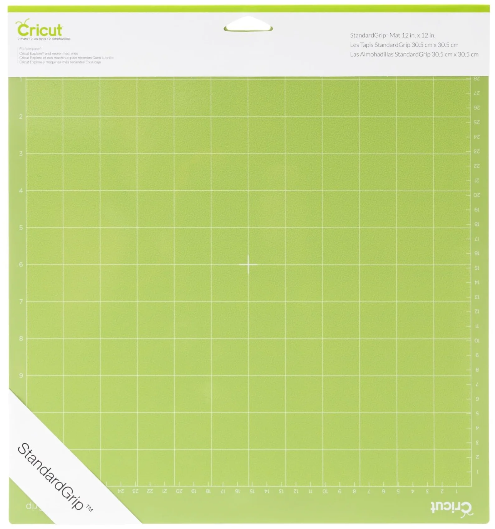 Cricut Explore/Maker StandardGrip Machine Mat - 30x30cm/ Green
