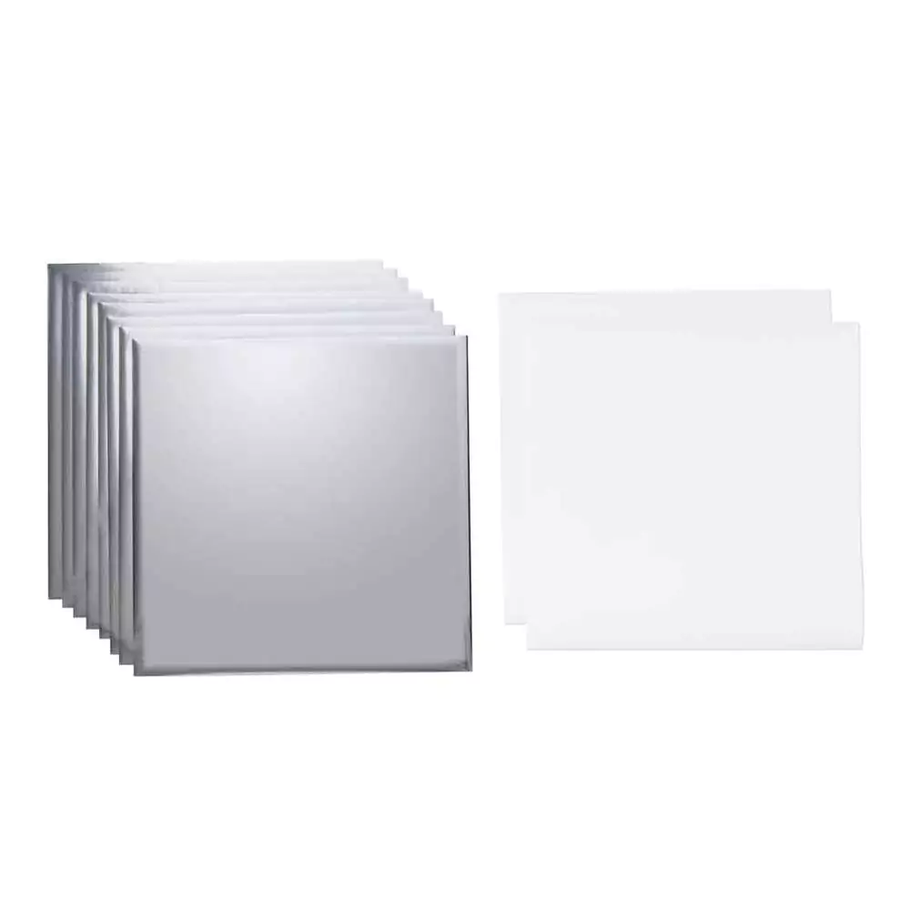 Cricut Foil Transfer Sheets - Silver/ 30.5 x 30.5 cm/ 8 Sheets - Image 2