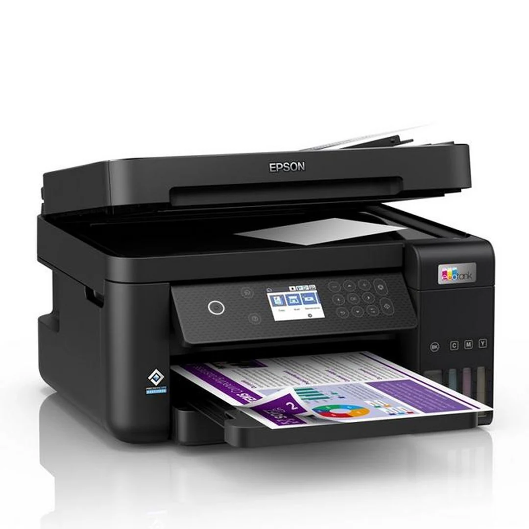 Epson EcoTank L6270 Printer – 33ppm / A4 / USB / LAN / Wi-Fi / Color – Printer - Image 3