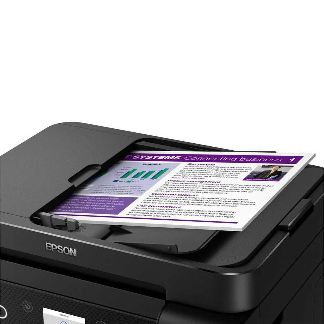 Epson EcoTank L6270 Printer – 33ppm / A4 / USB / LAN / Wi-Fi / Color – Printer - Image 9