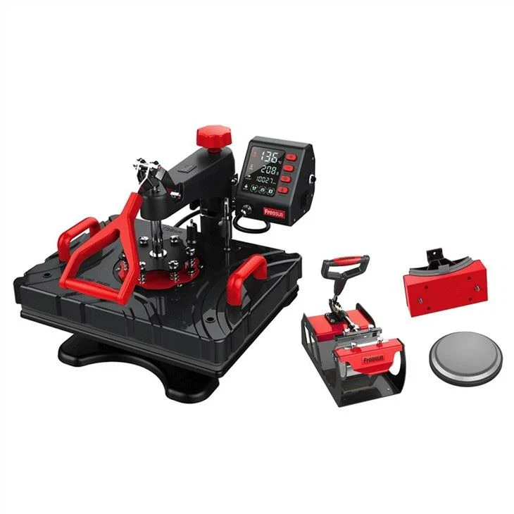 Freesub P8100 Combo 8 in 1 Heat Press Machine – Mug, T-shirt Sublimation Printing Machine - Image 3