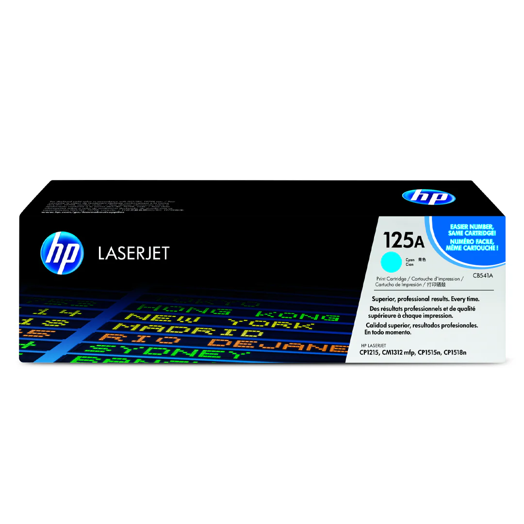 HP 125A LaserJet Toner Cartridge – 1.4K Pages / Cyan Color / Toner Cartridge
