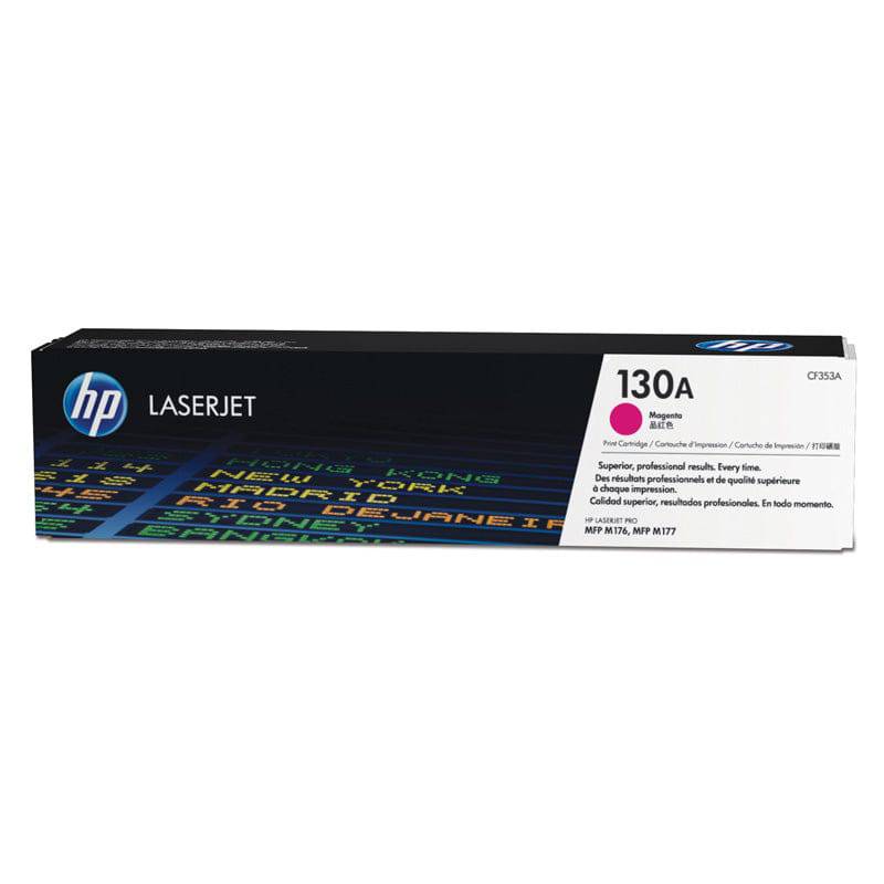 HP 130A Magenta Color – 1K Pages / Magenta Color / Toner Cartridge – (CF353A)