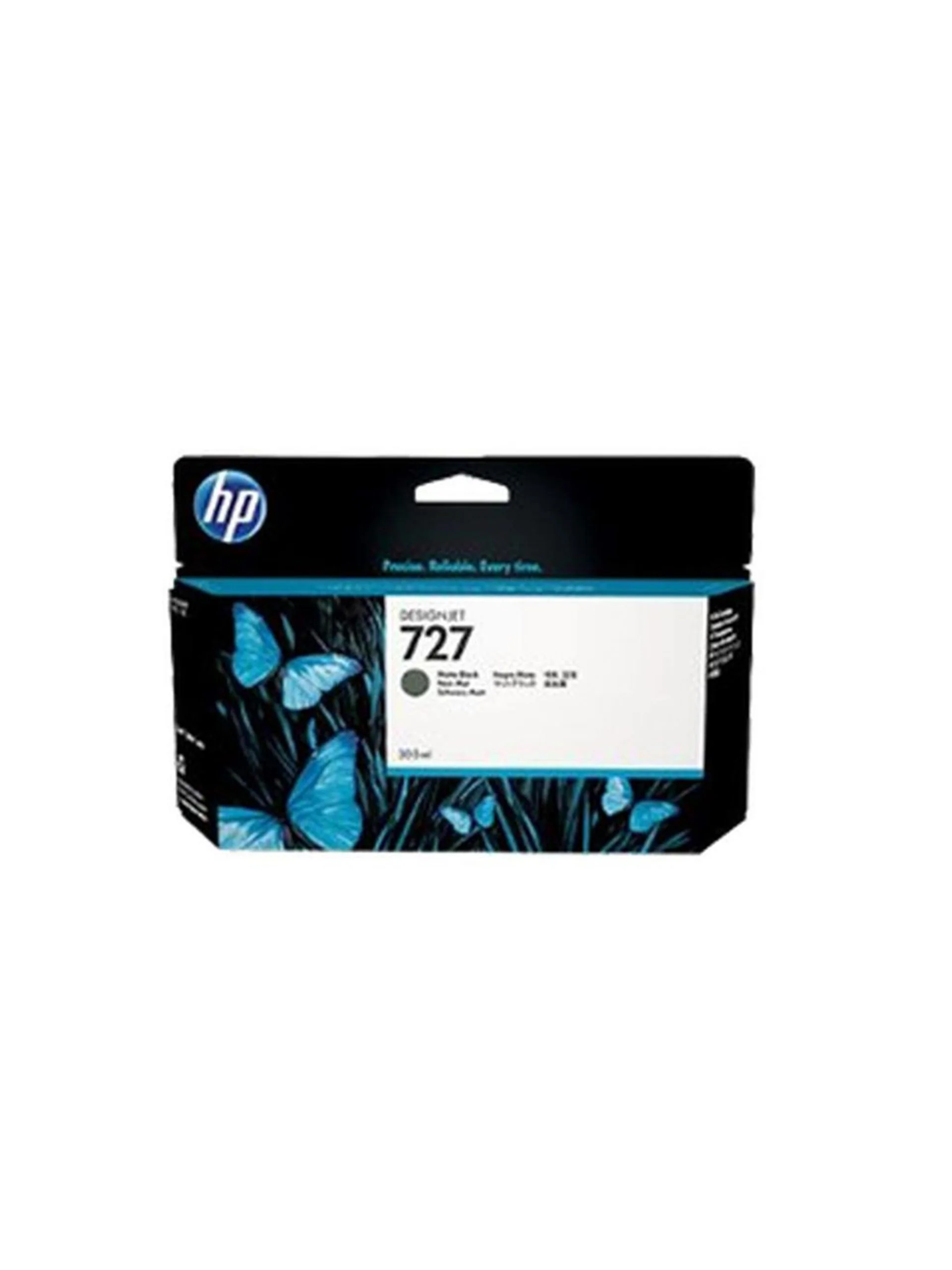 HP 727 Matte Black DesignJet Ink Cartridge 130ml-B3P22A