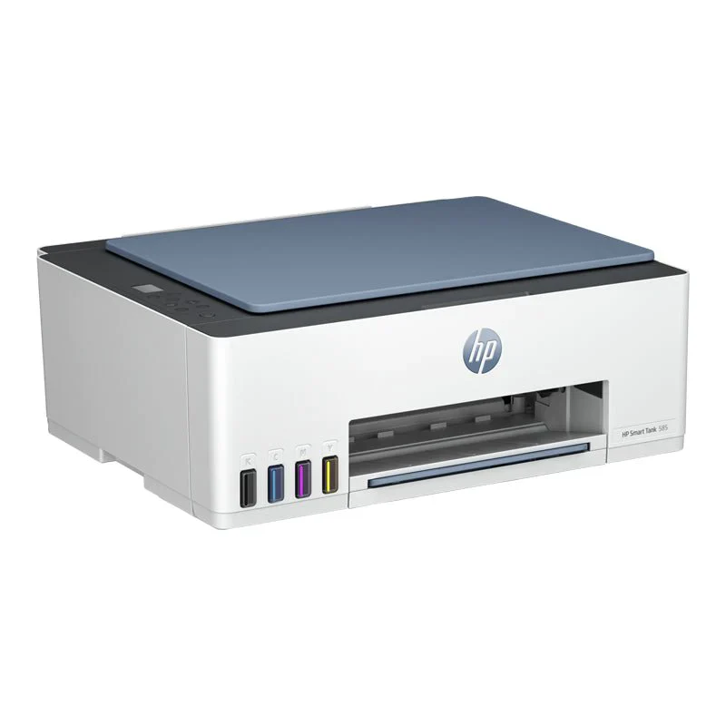 HP Smart Tank 585 AIO – 12ppm / 4800dpi / A4 / USB / Wi-Fi / Bluetooth / Color Inkjet – Printer - Image 3