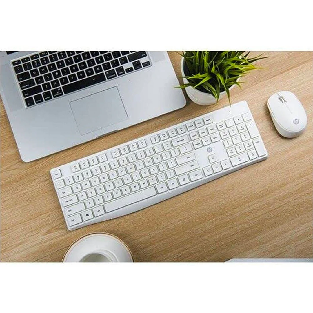 HP Wireless Keyboard and Mouse Combo CS10 – White - Image 4