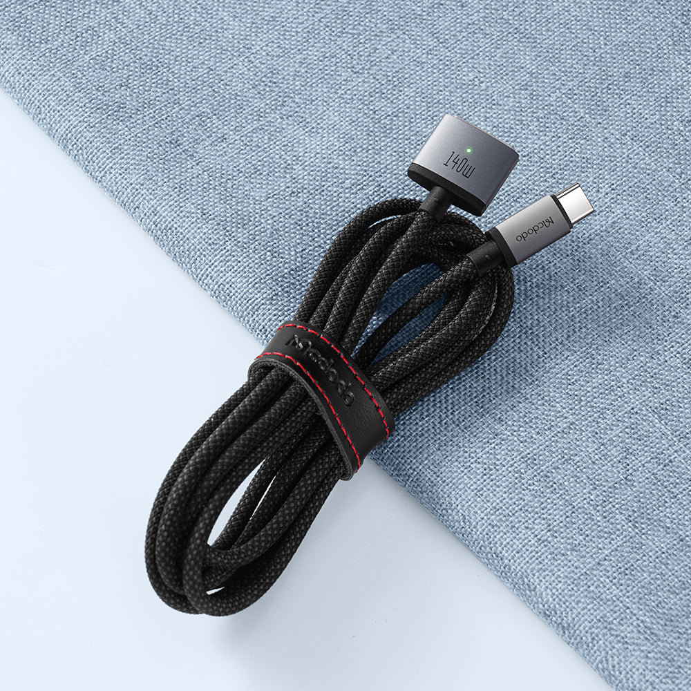 Mcdodo CA-1470 140W USB-C to MagSafe 3 Magnetic Cable with LED – 2m - Image 8