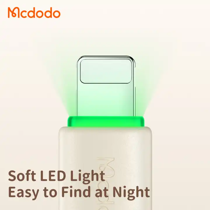 Mcdodo CA-476 65W Liquid Silicone + LED Series – Type-C to Lightning / 1.2m - Image 6