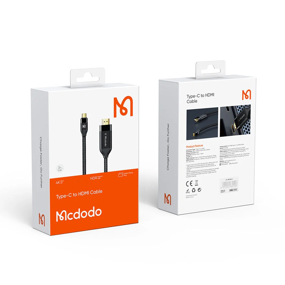 Mcdodo CA-588 Type-C to HDMI Cable 2m - Image 8