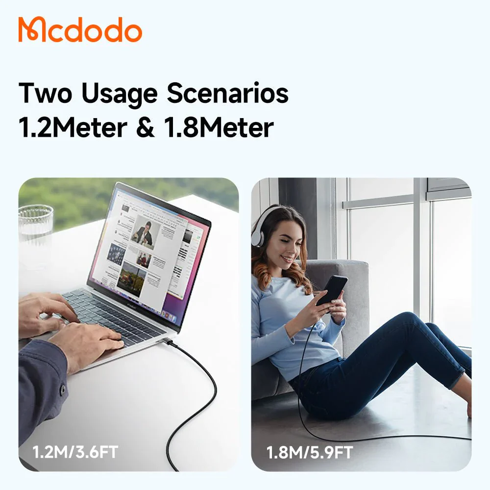 Mcdodo CA358 1.8M 3A Lightning Cable - Image 3