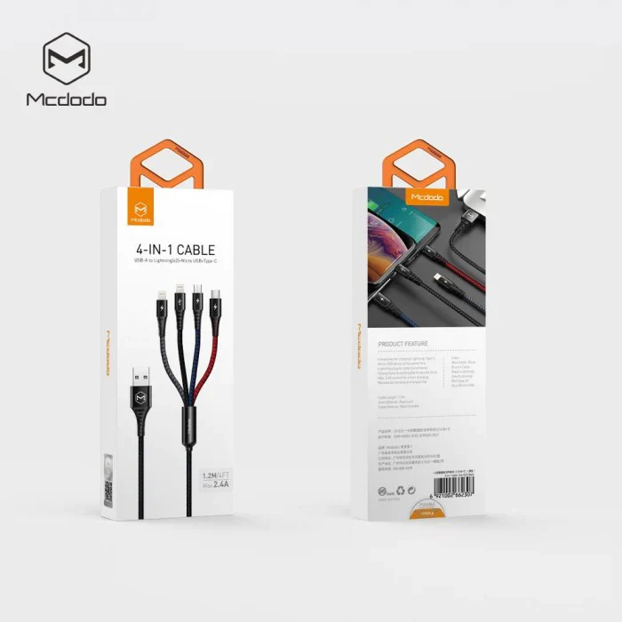 Mcdodo CA-623 4in1 Cable 2.4A 1.2M - Image 7