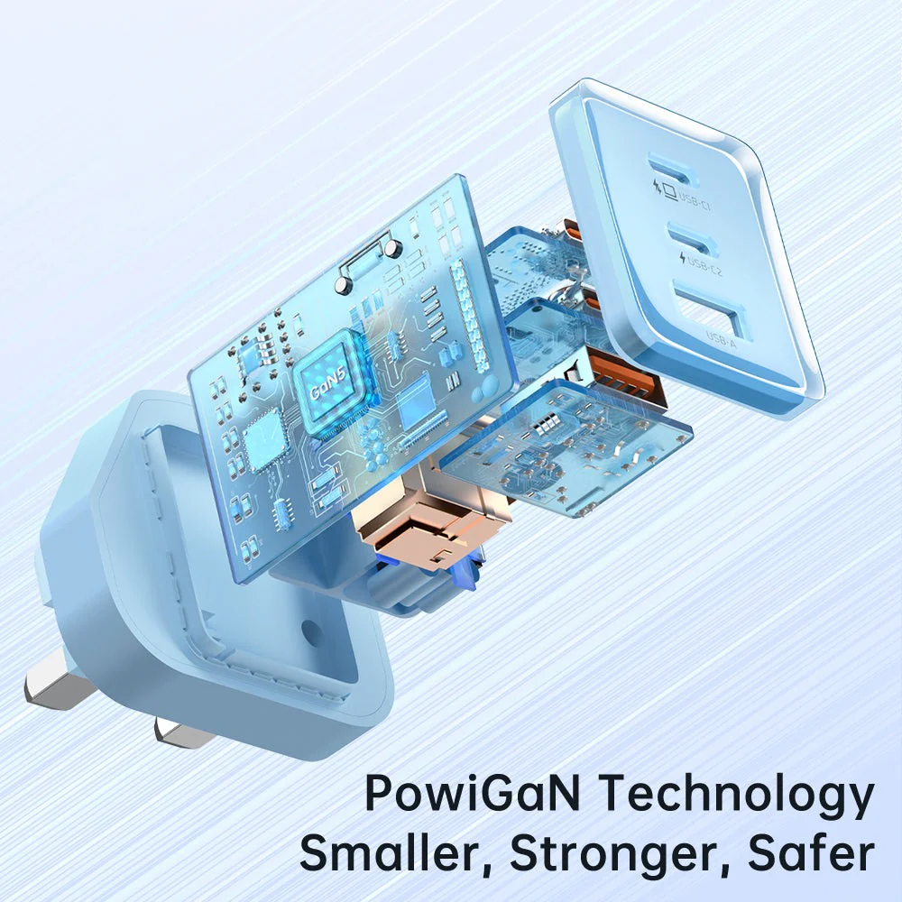 Mcdodo CH-149 67W Dichromatic GaN 5 Mini Fast Charger (UK plug) - Image 4