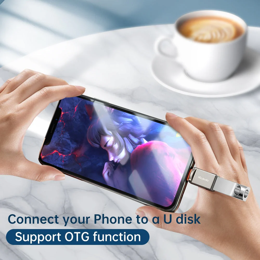 Mcdodo OT-8600 OTG USB-A 3.0 to Lightning Adapter - Image 7
