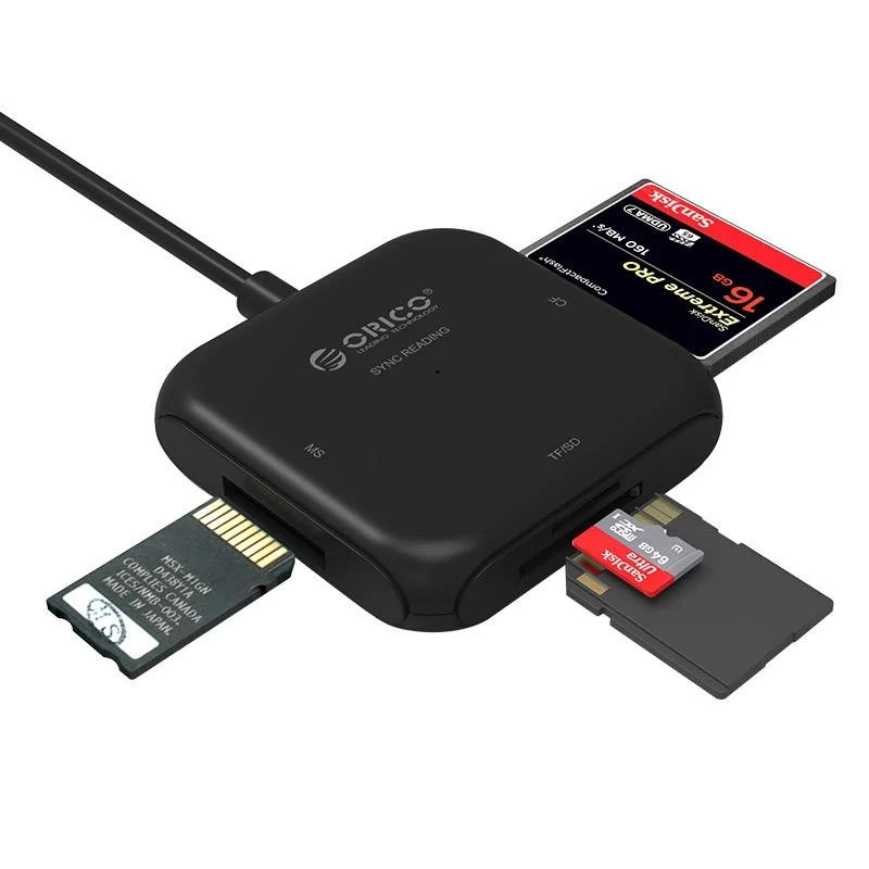 Orico USB 3.0 Card Reader – TF/SD/CF/MS Cards