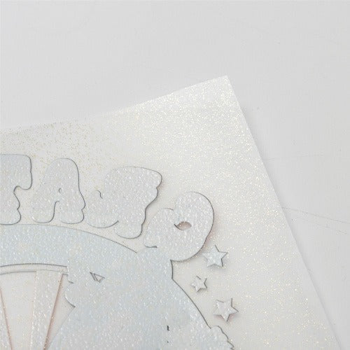 OtterPro DTF Printable Glitter Film – 30cm x 10m / Gold - Image 4