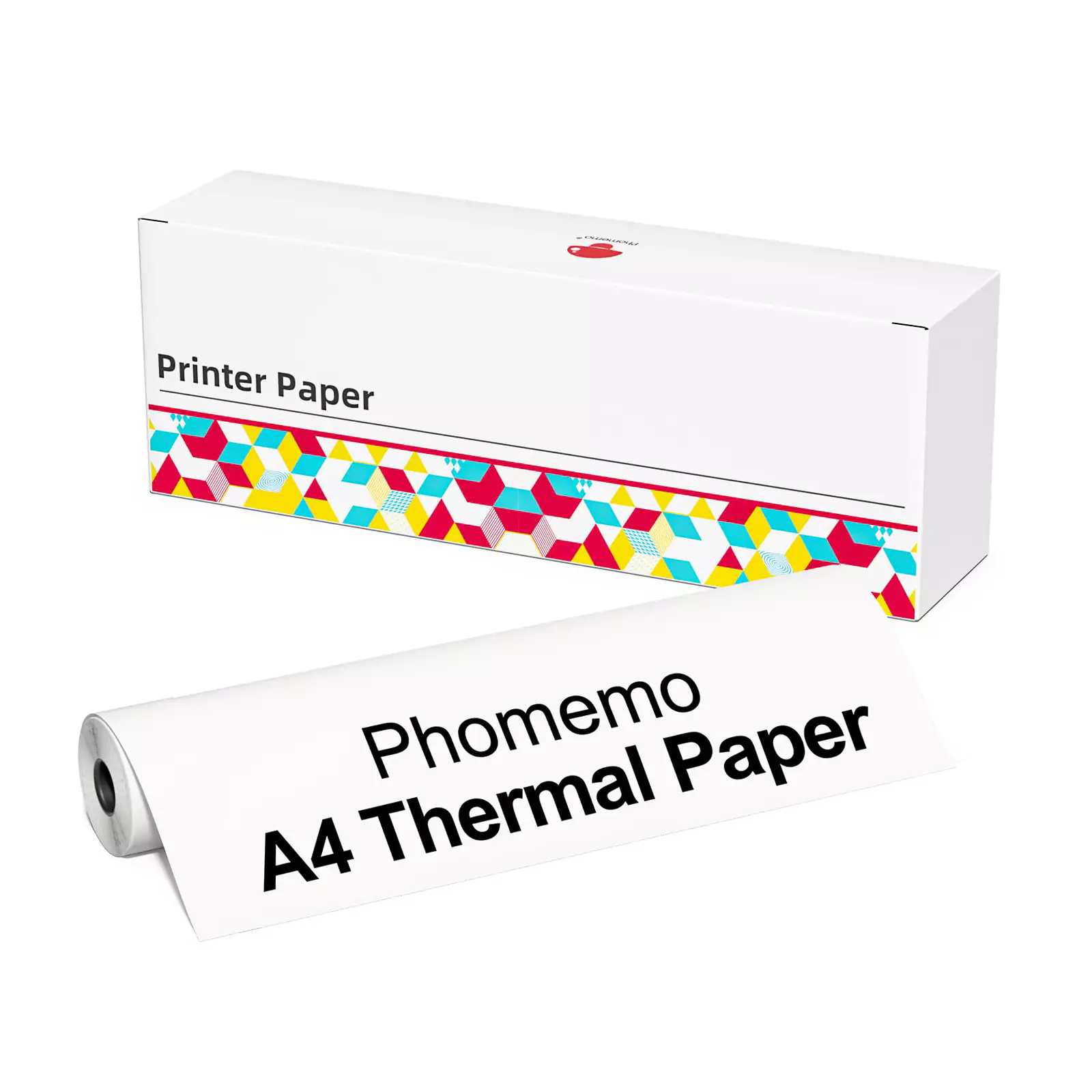 Phomemo A4 Thermal Paper Roll - 210mm x 6.5m - Q22-RMSG10-LTRM8