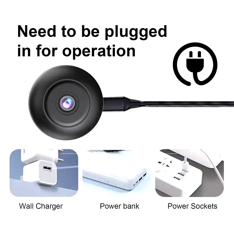 Pix-Link A10 Mini WiFi Wireless Security Camera for Smart Home Video Surveillance - Image 3