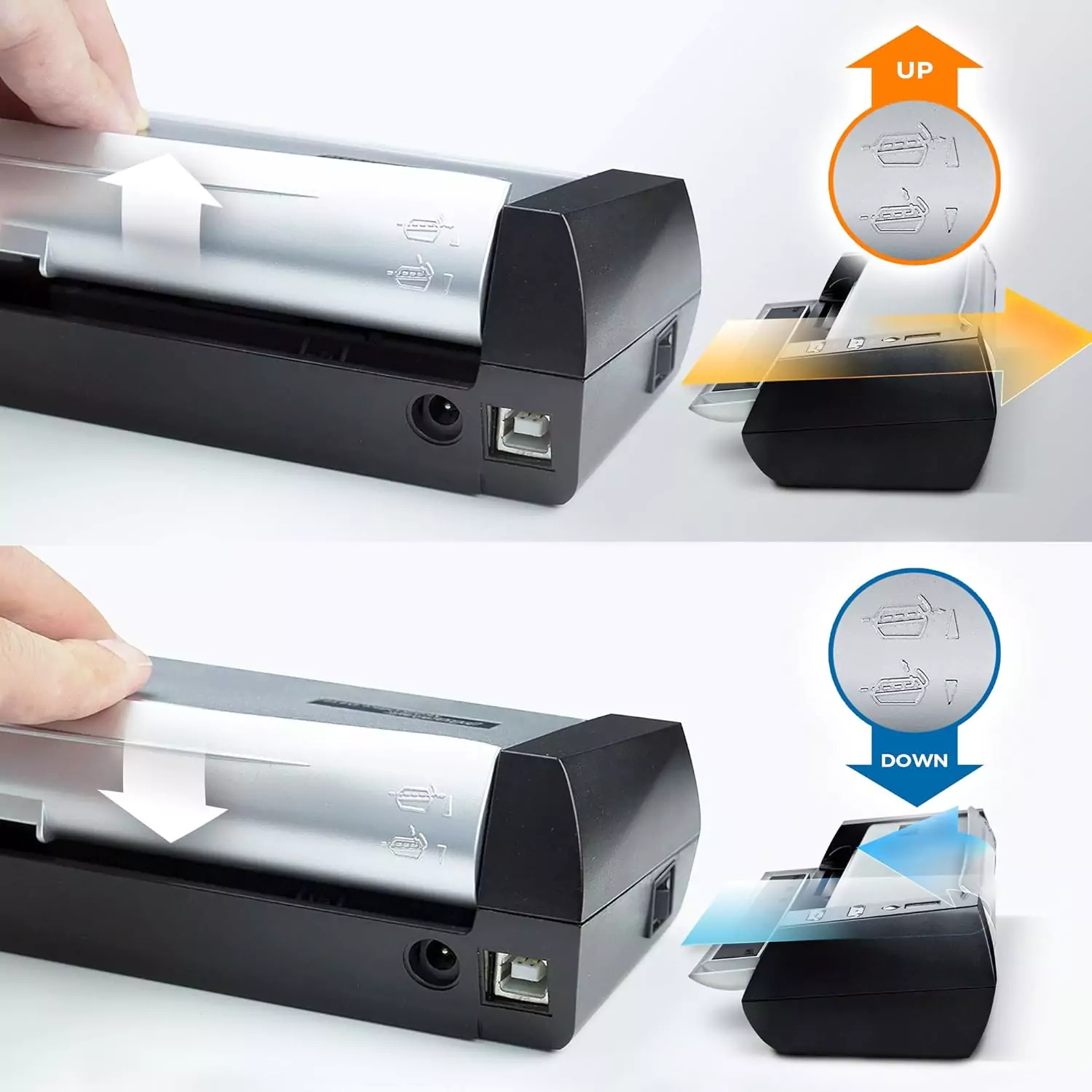 Plustek MobileOffice D430 – 2.4 sec/page / 600dpi / A4 / USB / Duplex Portable Scanner – Scanner - Image 6