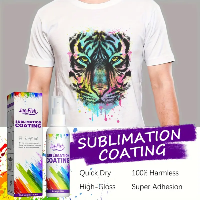 Sublimation Coating Paint Spray for Fabric - 100ml - Image 5