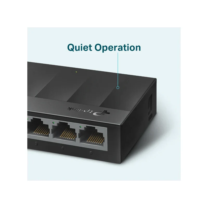 TP-Link (LS1005G) Gigabit Desktop Switch - 5-Port / 10 Gbps / Desktop - Image 4